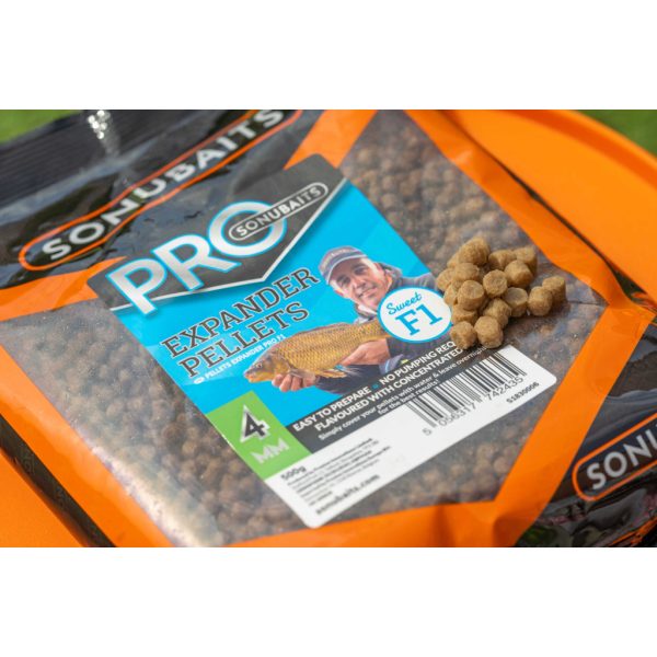 Sonubaits Pro Expander pelety F1 4mm kŕmne pelety 500gr