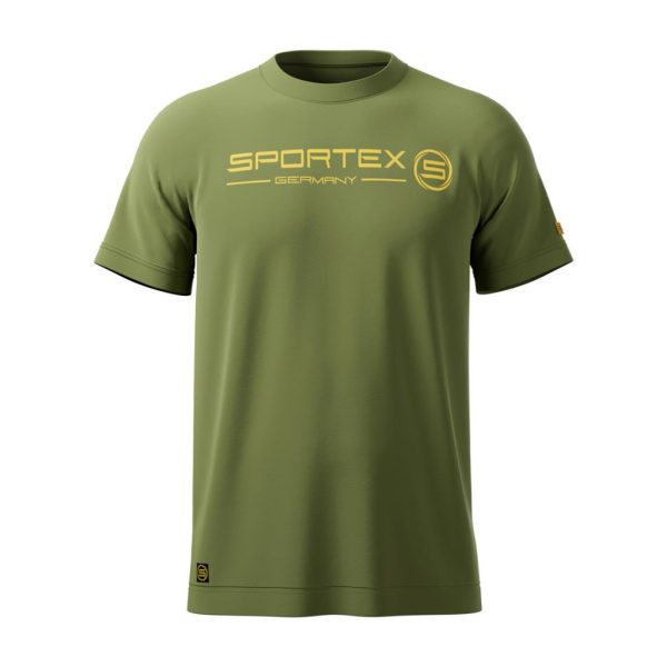 Sportex T-Shirt Olive Green Tričko L