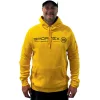 Sportex Hoodie Žltá mikina s kapucňou XL