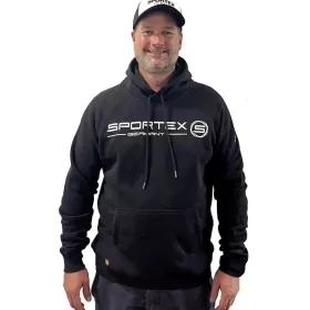 Sportex Hoodie Black Mikina s kapucňou M