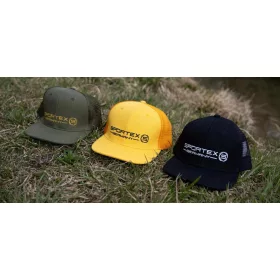 Sportex Snap Cap Mesh Yellow Baseballová čiapka