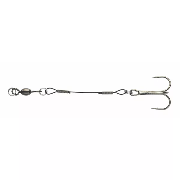 Sakura - SOFT LURE RIG - Size L - 9CM - Single Hook (1 HOOK treble) - Trojháčik - Ostnatý háčik, Trojitý háčik