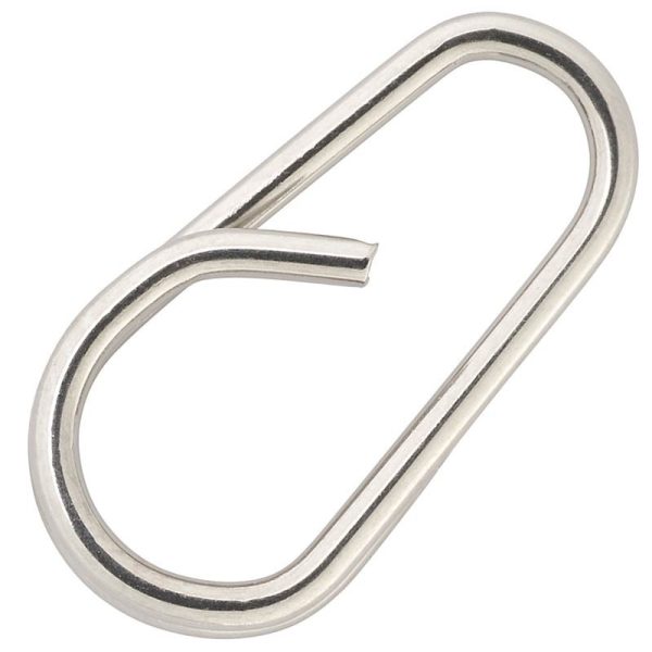 Sakura Split Snap Nickel 10mm Karabína 10ks