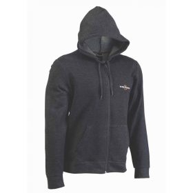   Sakura - HOODIE ZIP LOGO GREY M - Vrchné oblečenie - Mikina s kapucňou