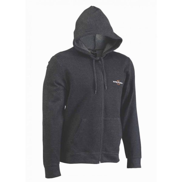Sakura - HOODIE ZIP LOGO GREY M - Vrchné oblečenie - Mikina s kapucňou