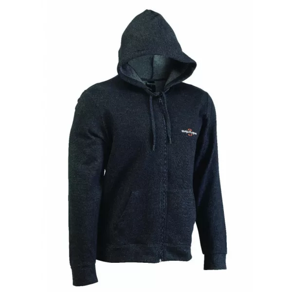 Sakura - Hoodie Zip Logo Grey - Mikina s kapucňou na zips - XL