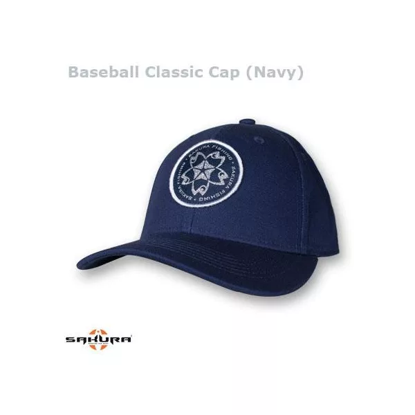 Sakura Cap Classic Blue Navy Baseball Šiltovka