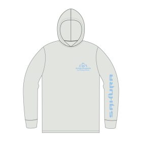   Sakura UV Long Sleeves Hoodie Sivá Dlhý rukáv UV tričko M