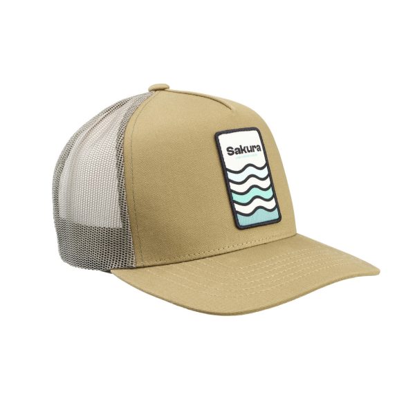 Sakura Trucker Cap Sage Baseballová čiapka