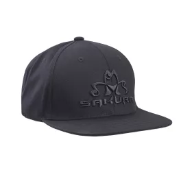Sakura Flat Visor Čierna Baseballová čiapka