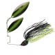 Sakura Cajun DW 21gr JC20 Spinnerbait - Čierno-Chartreuse