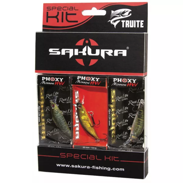 Sakura - BALENIE 3 PHOXY MINNOW HW 62 S - 62MM - 6,5 G - Wobler