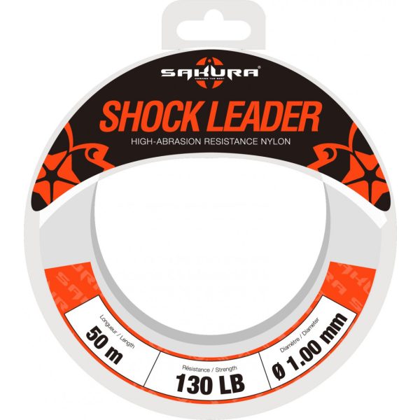 Sakura Shock Leader Clear 0,66mm 50m Monofilný nadväzec