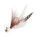 Sakura - R JIG BUCKTAIL 14 G - BS (Brown Shad) - Perová JIG hlava