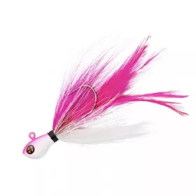   Sakura - R JIG BUCKTAIL 14 G - PS (Pink Shad) - Perová JIG hlava