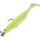 Sakura Shadura Rigged 100 Gumená nástraha UV Purple Charteuse Shad 100mm - 7gr   - Ready Rig - Vopred osadené