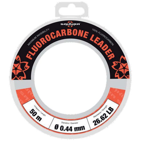 Sakura FLUOROCARBONE LEADER 50M fluorokarbónový nadväzec na prívlač