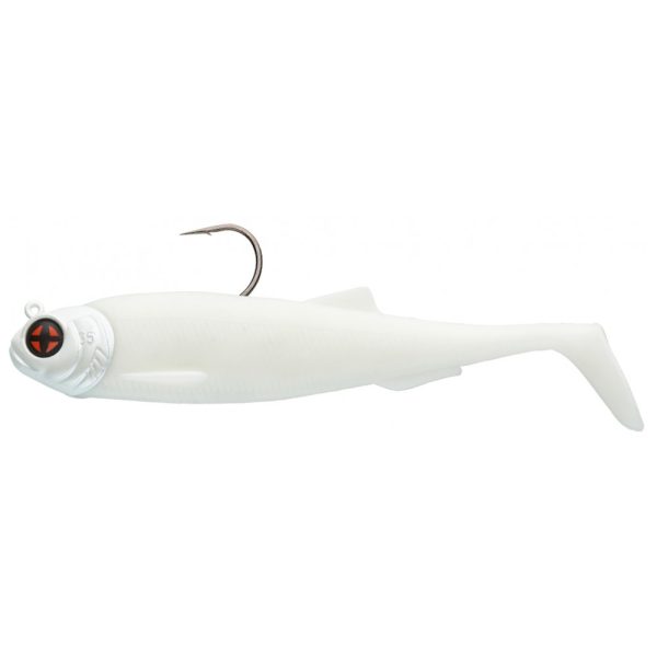 Sakura - SODIUM SHAD 150 - 150MM - Jighead 35g - 077 (Pearl White) - Gumená nástraha