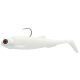 Sakura - SODIUM SHAD 150 - 150MM - Jighead 35g - 077 (Pearl White) - Gumená nástraha