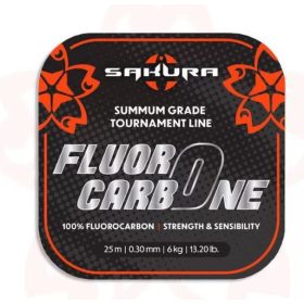   Sakura FLUOROCARBONE 25M fluorokarbónový nadväzec na prívlač