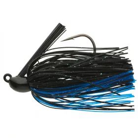   Sakura - TUNGSTEN SWIM JIG 1/2 OZ - 14G #BB (Black Blue) - JIG hlava so sukňou