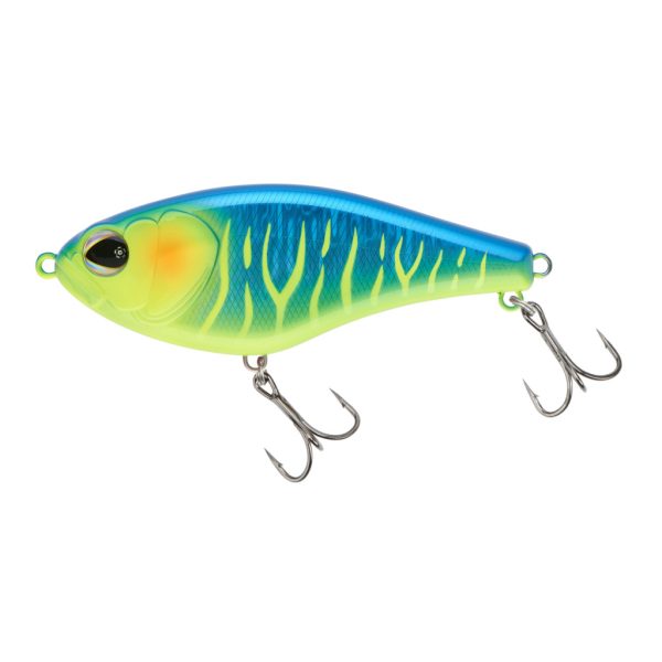 Sakura Baffeur Jerk 100 SS Reverzný Chart Tiger 10cm 41gr Jerkbait