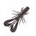 Sakura Zarigani Craw Soft Lure 78mm Plastový rak 112 Black Red Glitter