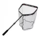 Sakura - Floating landing net SAKURA Rubber Mesh M - 60x50x50cm - Podberák s rukoväťou - Prívlačový podberák
