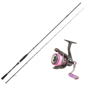   Sakura Stingray EGI STS 822 M 2,48m 7-30gr 2-dielny Prívlačový Prút Stingray EGI 2.0 2506 FD s navijakom, so šnúrou