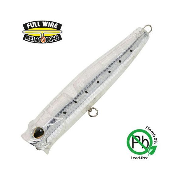 Sakura Kaiyo Pop 100F 10cm 22,1gr 124 Popper Nástraha - Fantómový Iwashi