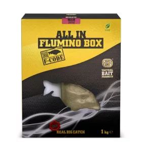 Sada návnad SBS All In Flumino Box F-Code Liver 1kg+500ml