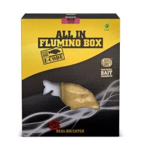   Sada návnad SBS All In Flumino Box Z-Code Undercover 1kg+500ml