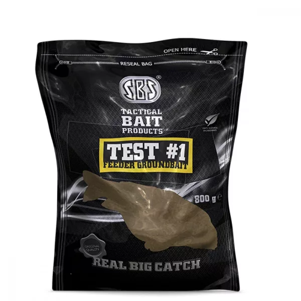SBS Test#1 Feeder Groundbait Krmivo 800gr