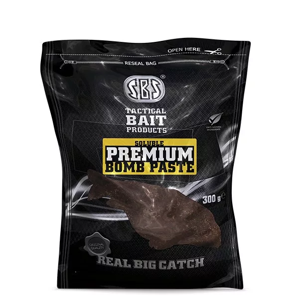 Rozpustná Premium Bomb Paste - 300gr Krill & Halibut