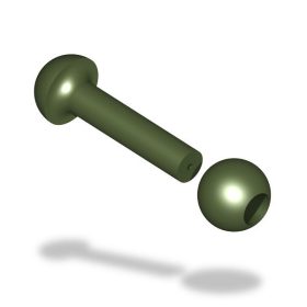 Heli-Chod System Green 4 ks/balenie -