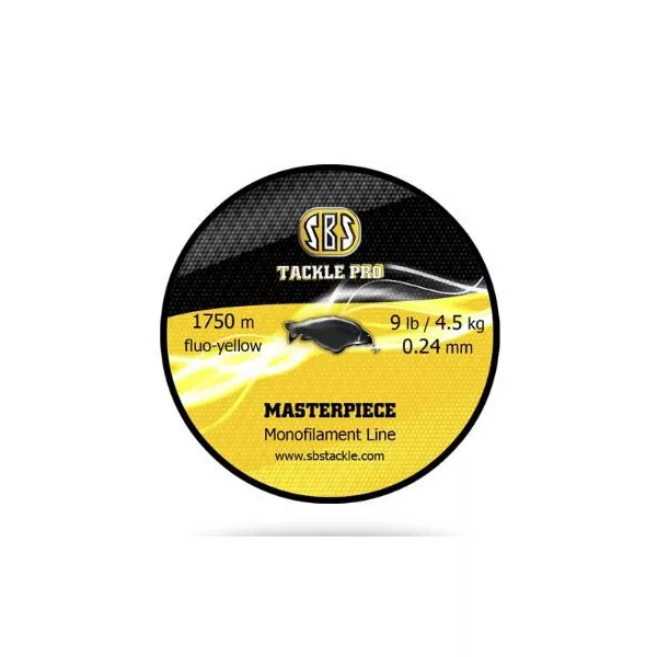 SBS Masterpiece Monofilament Line Yellow 670 0.40