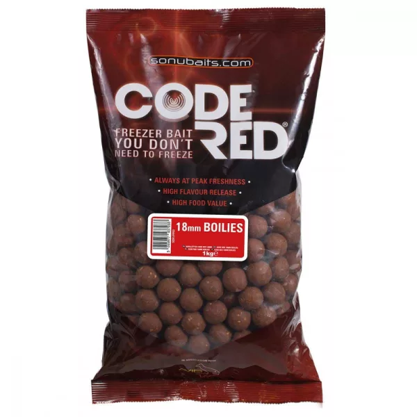Sonubaits Code Red Boilies 18mm 1kg boilies