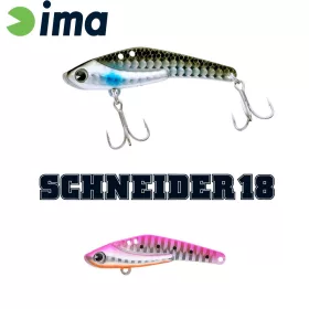   Ima Schneider 18 6,8cm 18gr 013 Pink Back Orange Belly Műcsali