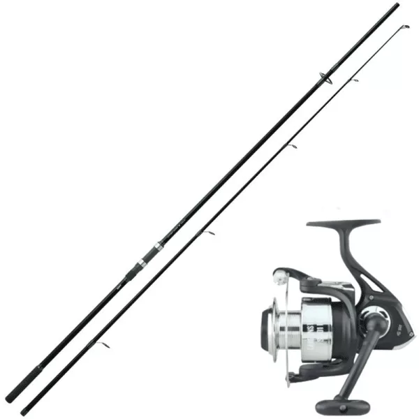 SRT Instinct CTX 3,05m 3lbs 2-dielny Kaprový Prút Instinct S 601 FD s navijakom s prednou brzdou
