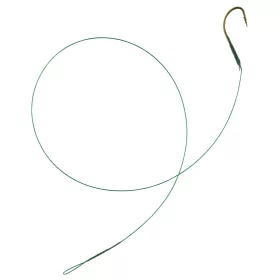   SRT Steel Rig 7-vláknový 40cm, 9kg Oceľový drôtený nadväzec s háčikom 2/0 s jedným hrotom 3ks