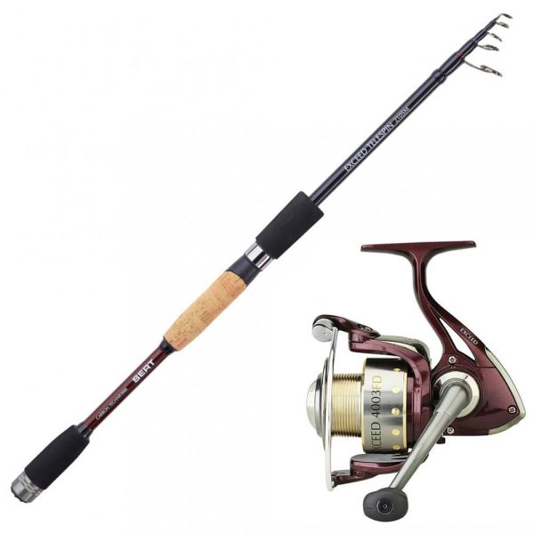 Sert Exceed Telespin 240-6MH Prút a Exceed SPN 4003 FD Navijak Súprava