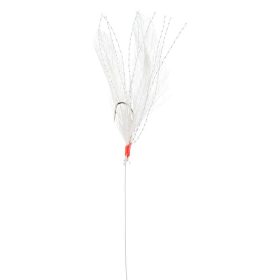   SRT Sabiki White Feathers 135cm 5H Predviazané Háčiky 8 5ks