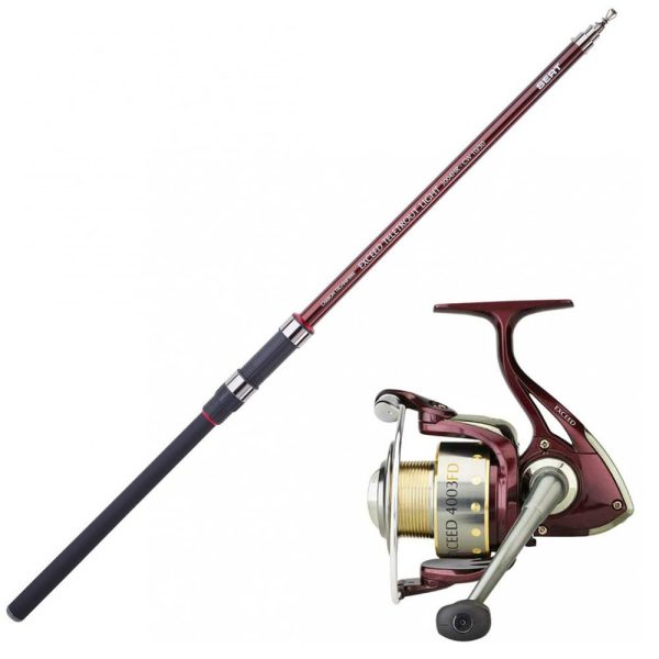 Sert Exceed Teletrout Light 400-4 Prút a Navijak Exceed SPN 1003RD Súprava