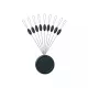 SERT - STOP FLOAT OVAL BLACKS L - Zarážka