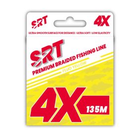 Sert Tresse 4x Srt Fluo Yellow Pletený vlasec 0,10mm 135m