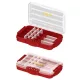 SRT 3076 Červený Vodotesný box na príslušenstvo s 12+3 priehradkami 27x18x5cm