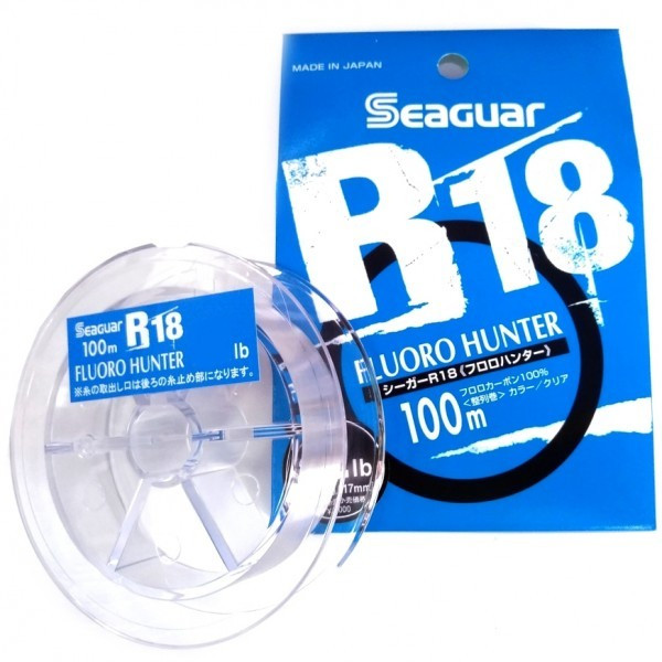 Seaguar R18 Fluoro Hunter Tact 0,148mm 100m Fluorocarbon Nadväzcový vlasec