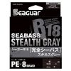 Seaguar R18 Kanzen Seabass Stealth Gray 150m 1,5Gou Pletená hlavná šnúra