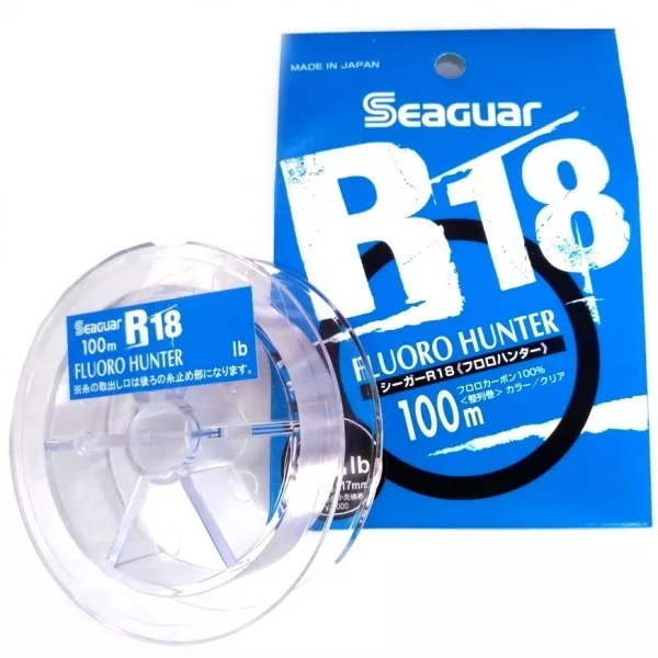 Seaguar R18 Fluoro Hunter Tact 0,31mm 100m Fluorocarbon Nadväzcový vlasec