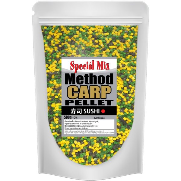 Speciál Mix 2,5mm Sushi Method Carp Peleta 500gr